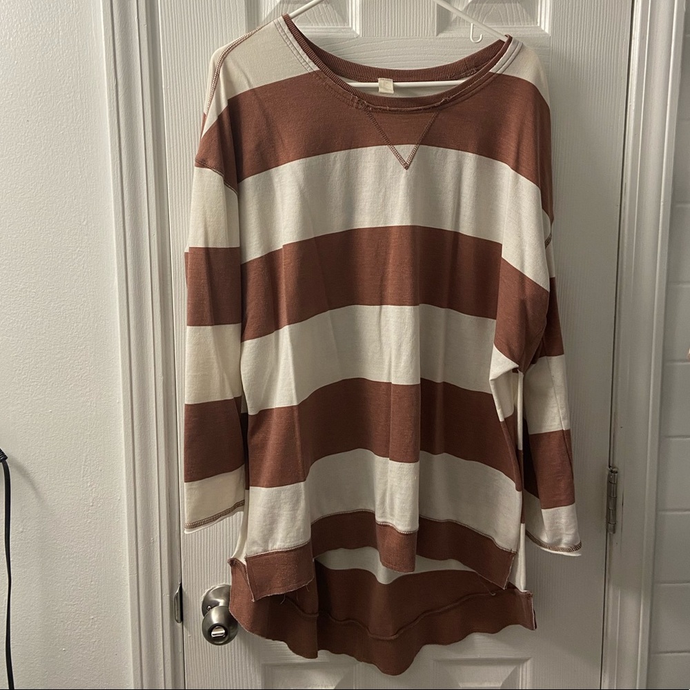Altard State Striped Tunic Sweater